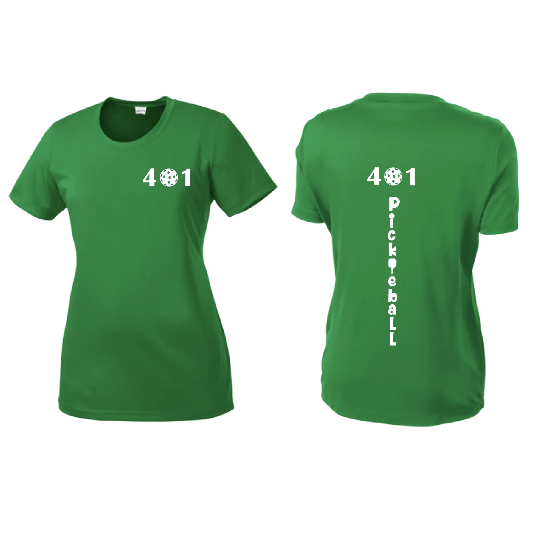 401 Rhode Island Pickleball Club | Women’s Short Sleeve Crewneck Pickleball Shirts | 100% Polyester