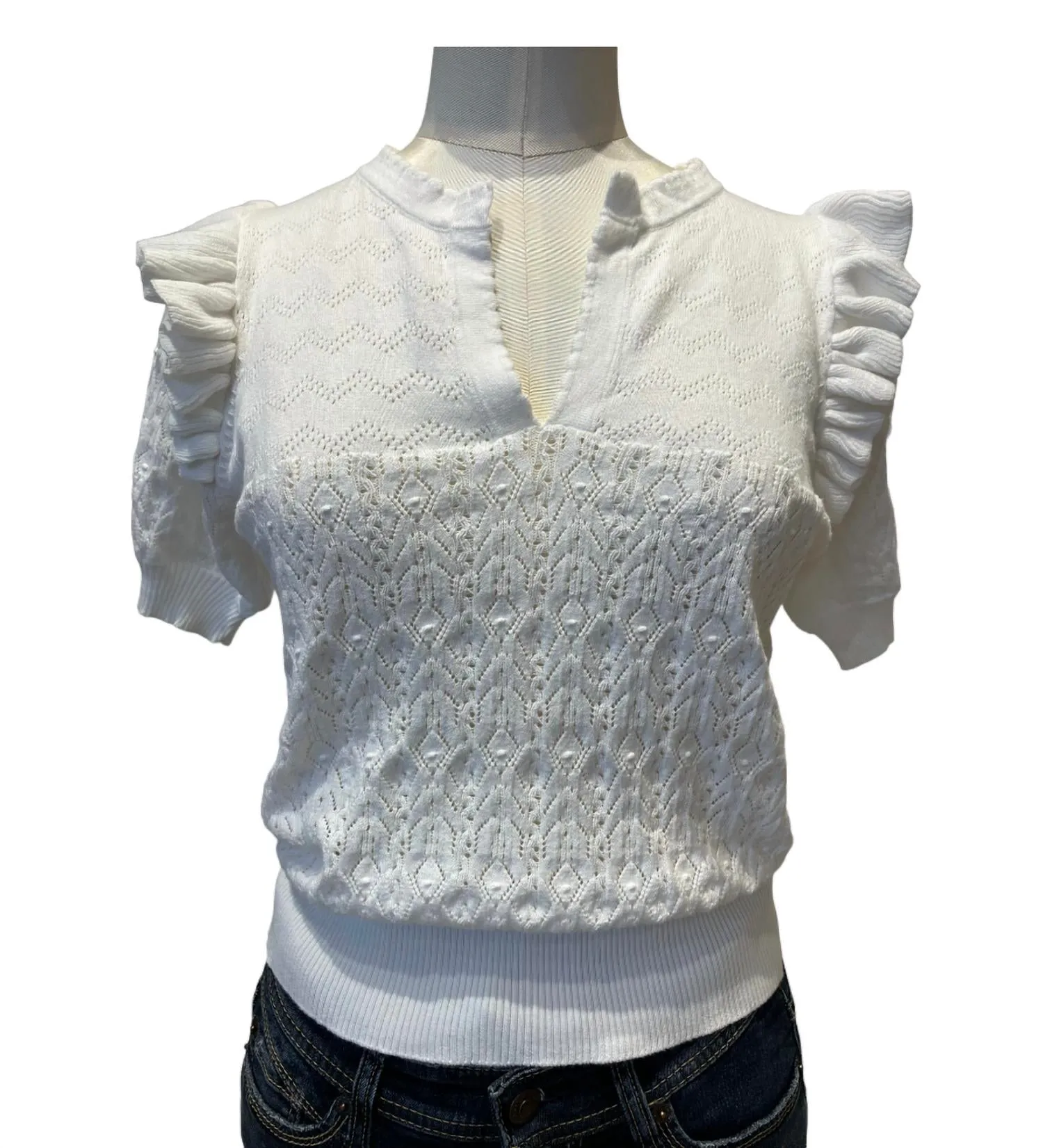&Isla - Kizzy Short Sleeve Vee