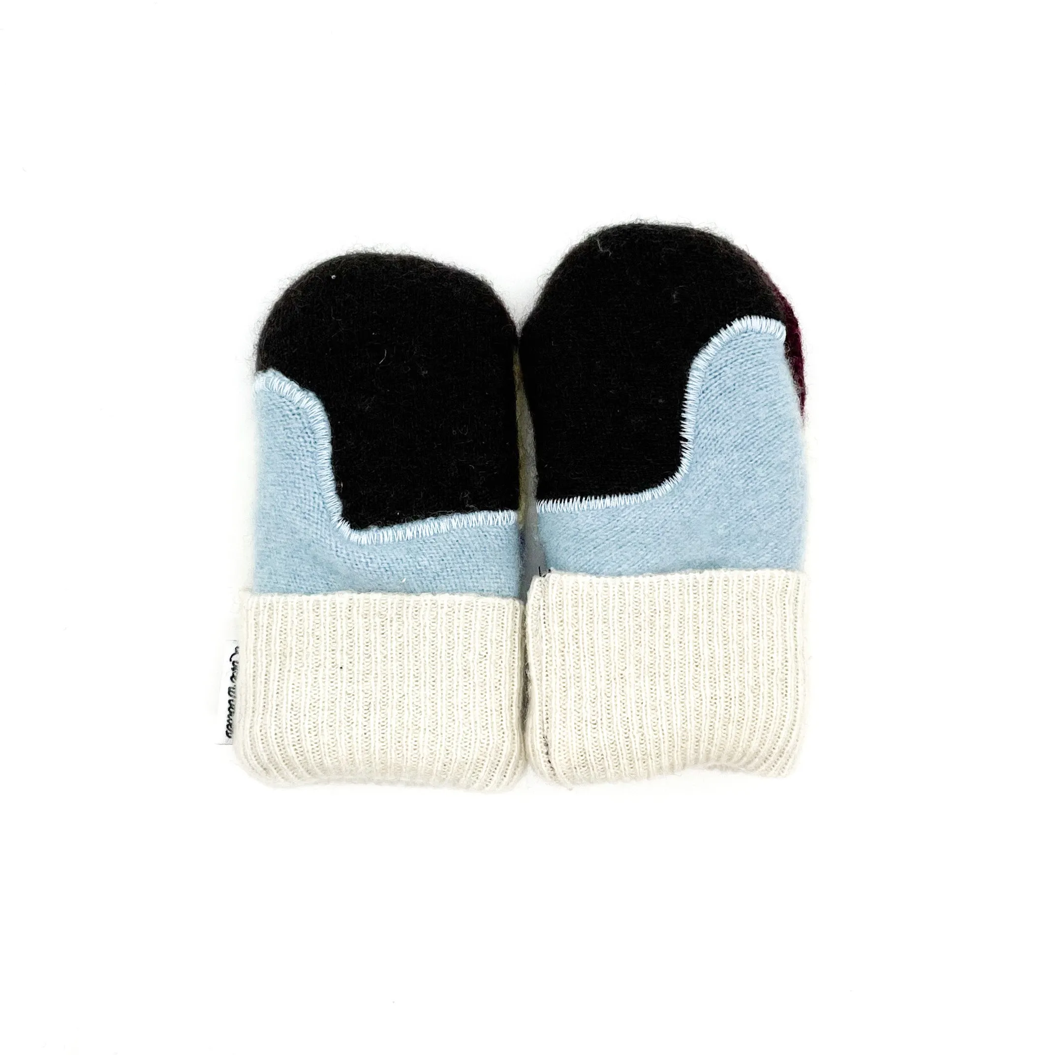 Baby Wool Sweater Mittens | Sweetie Pie