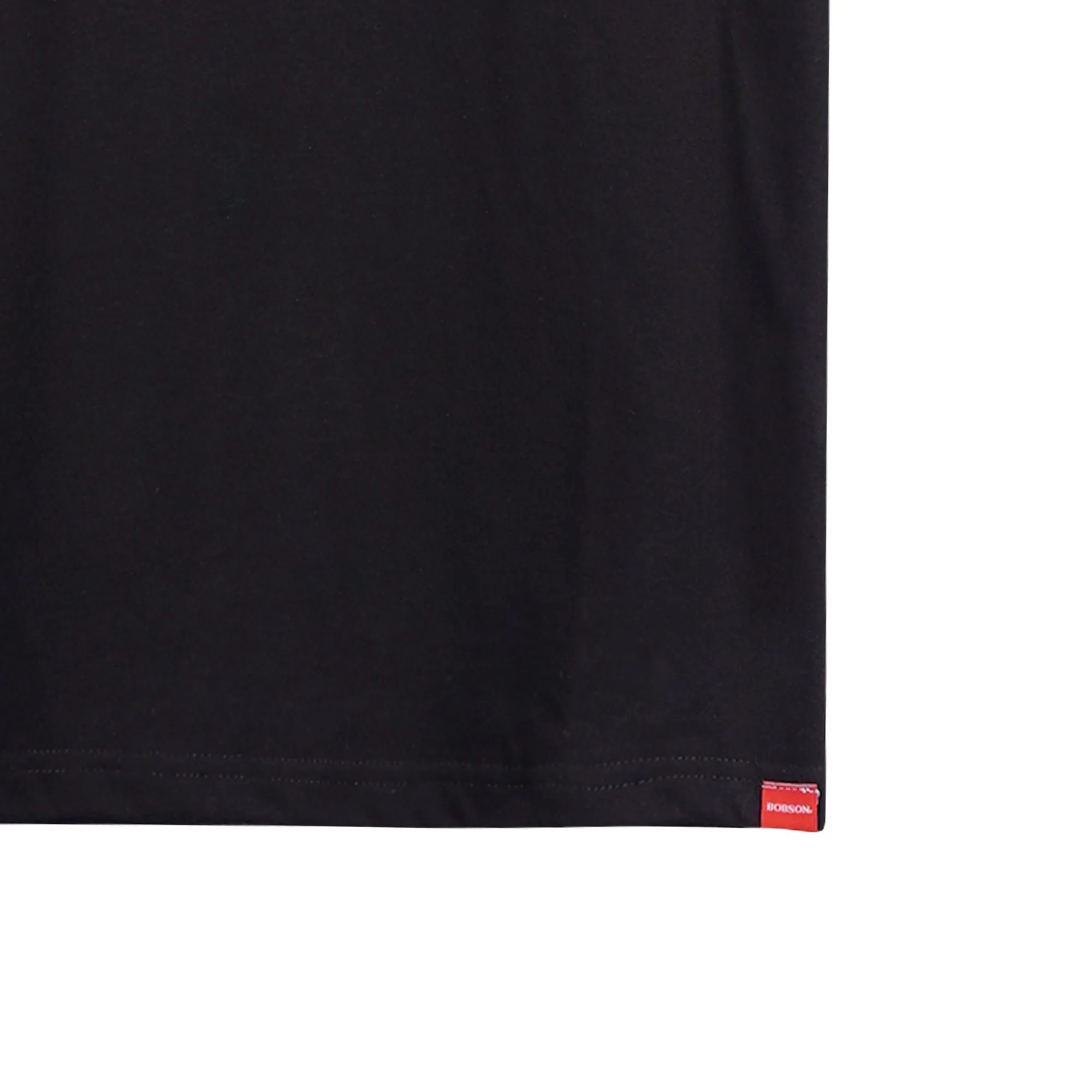 Bobson Japanese Men's Basic Tees Slim Fit 143747-U (Black)
