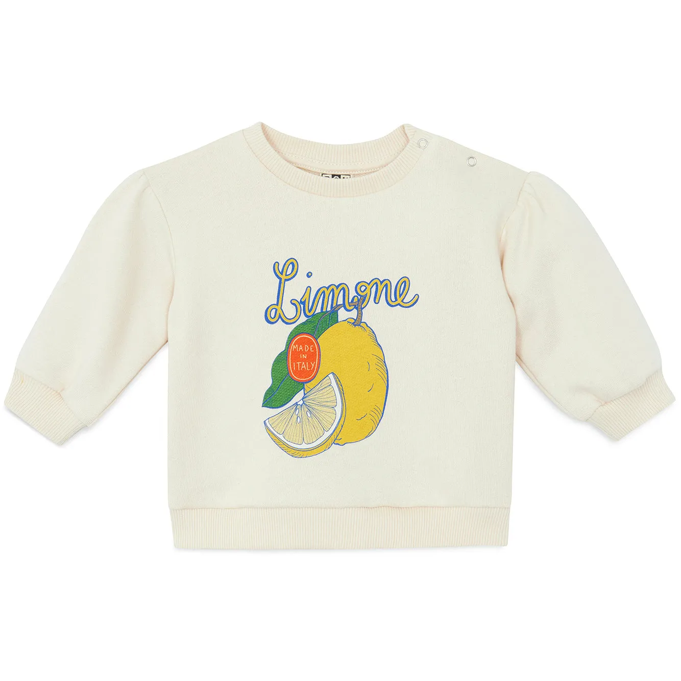 BONTON Limone Lys Baby Sweatshirt