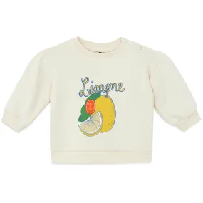 BONTON Limone Lys Baby Sweatshirt