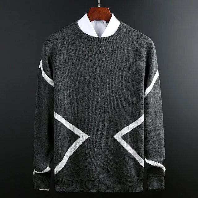 Cashmere Wool Sweater Knitwear Slim Warm Sweaters