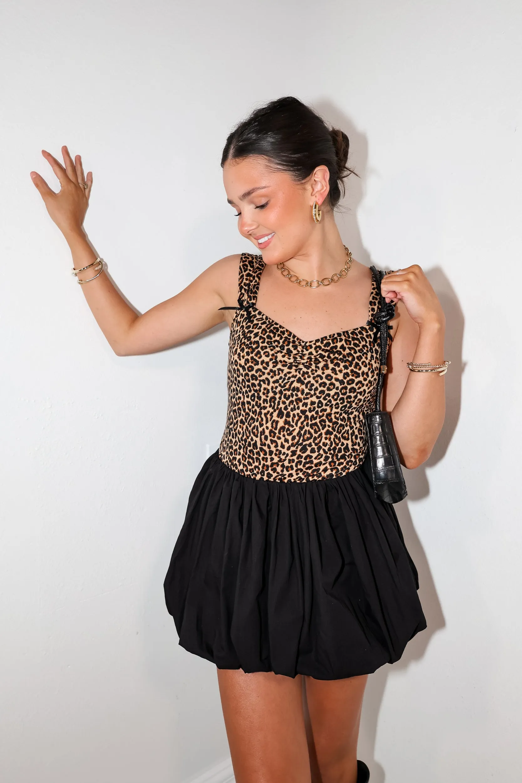 Chic Bubbly Mini Skirt
