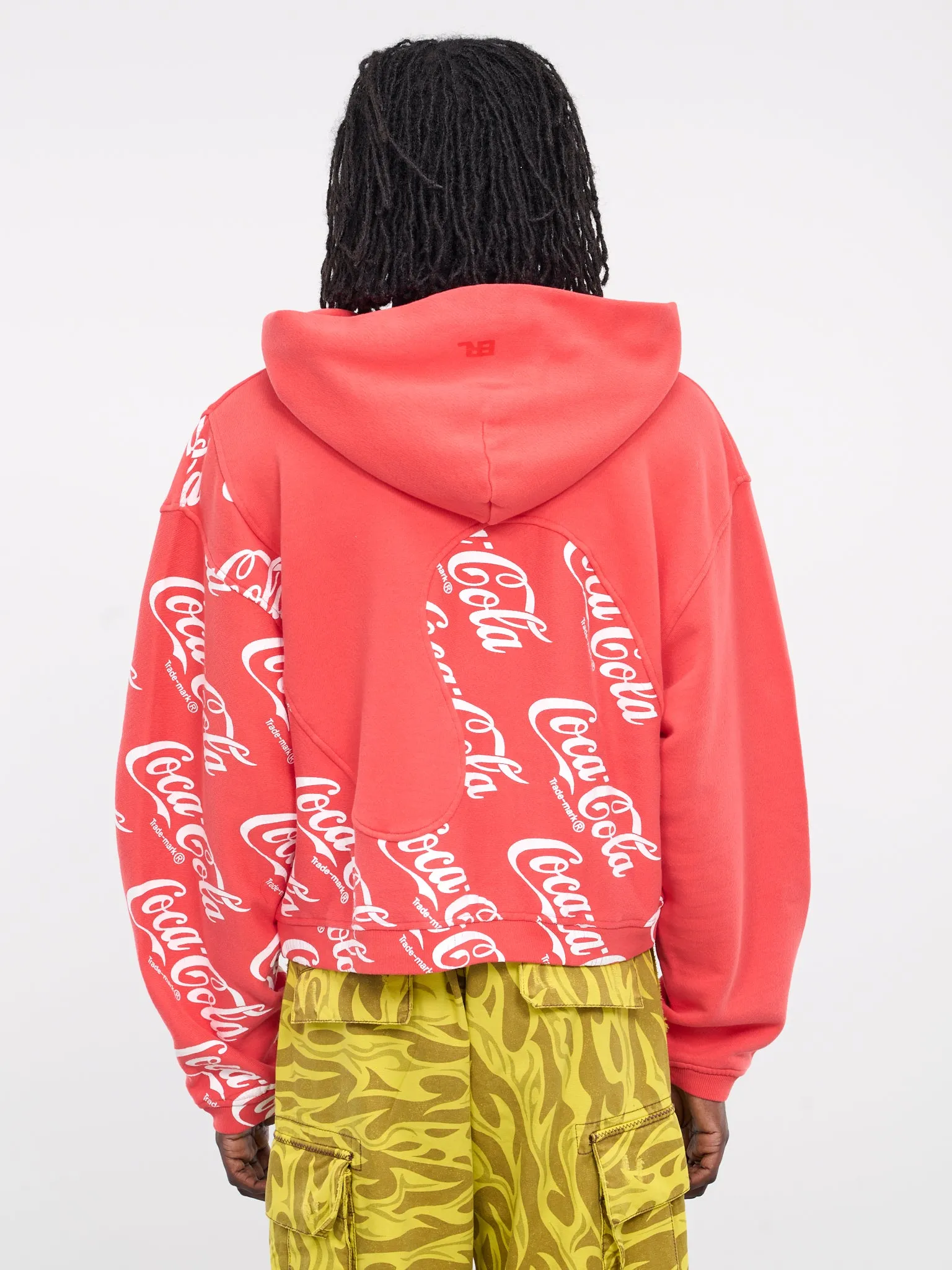 Coca-Cola Swirl Hoodie (ERL08T024-RED)