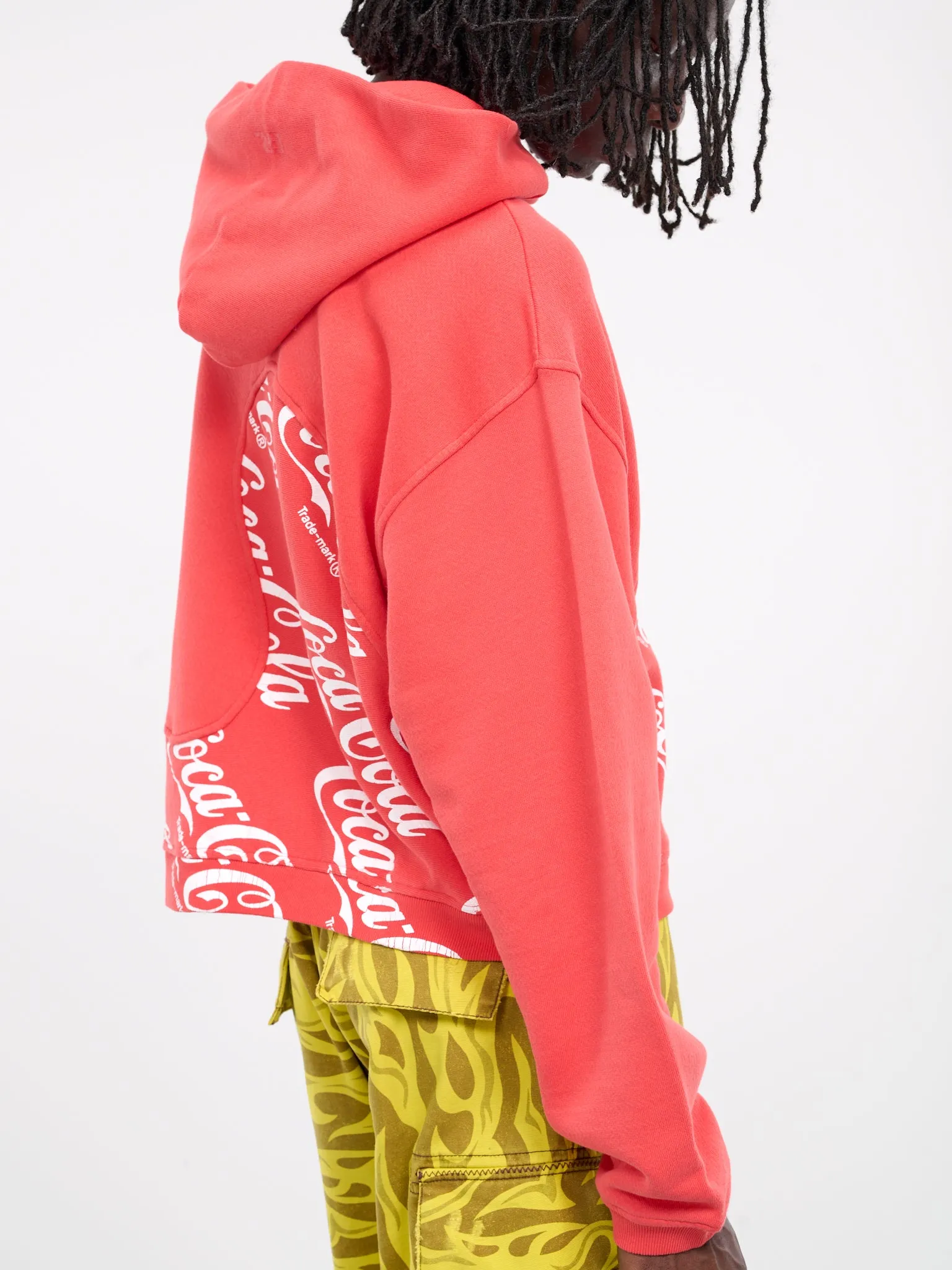 Coca-Cola Swirl Hoodie (ERL08T024-RED)