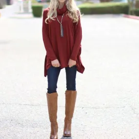 Cowl Neck Tunic | S-XL