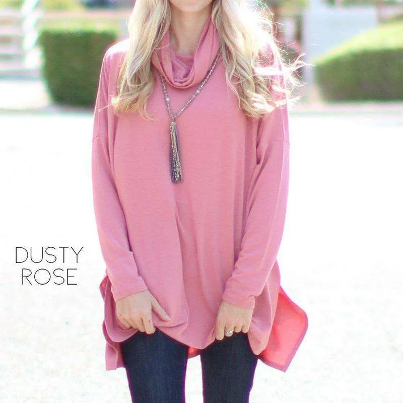 Cowl Neck Tunic | S-XL