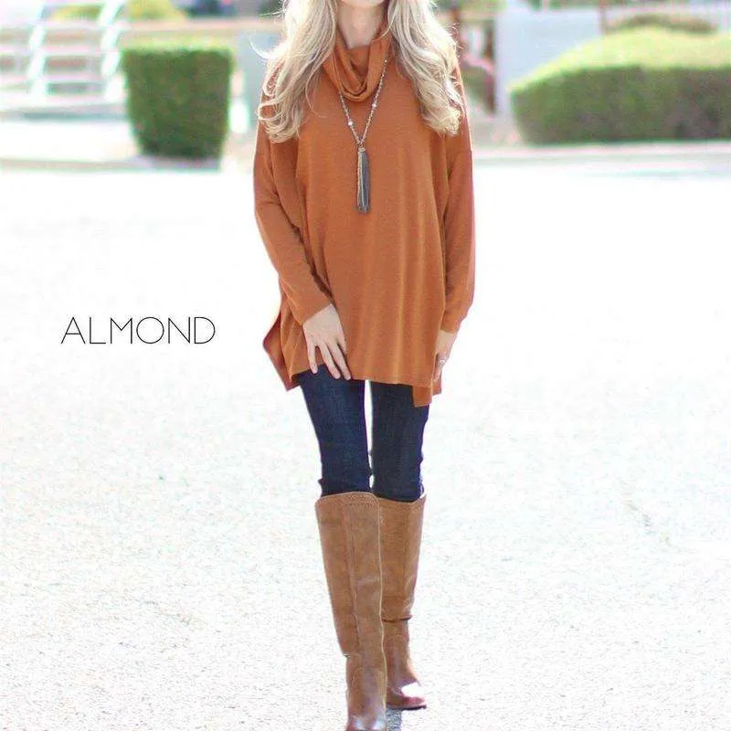 Cowl Neck Tunic | S-XL
