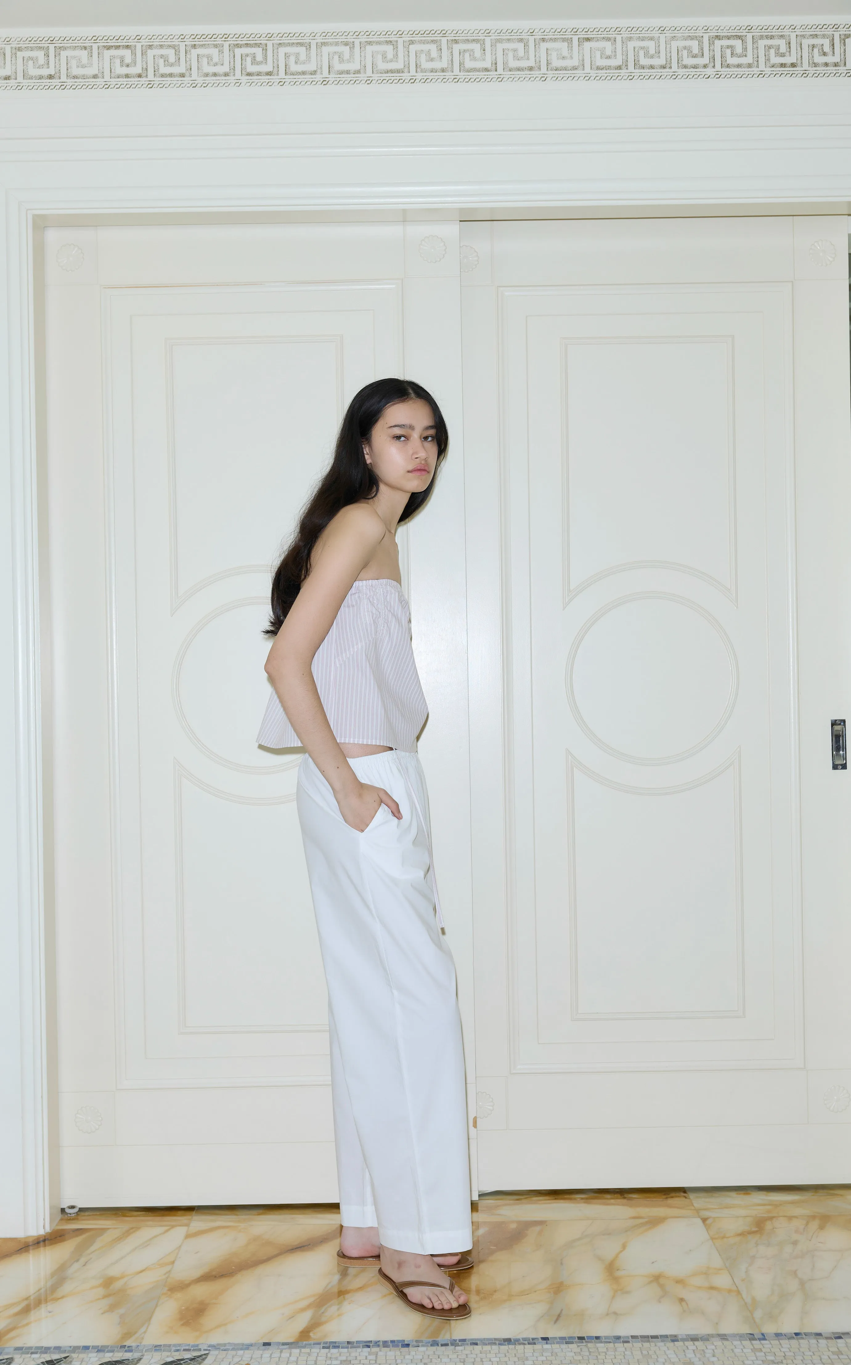 EASE Trouser - White