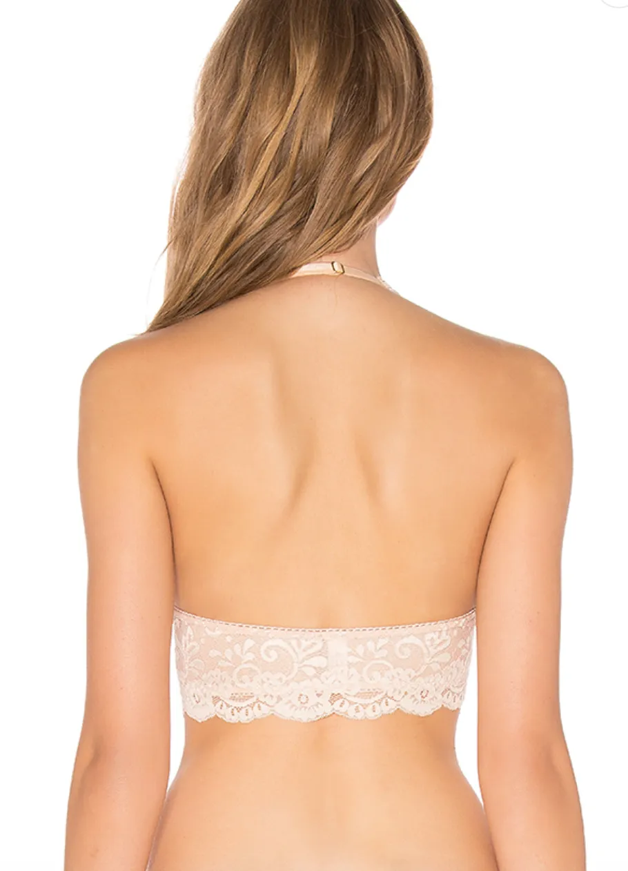 Elegant super comfy lace bra and thong set
