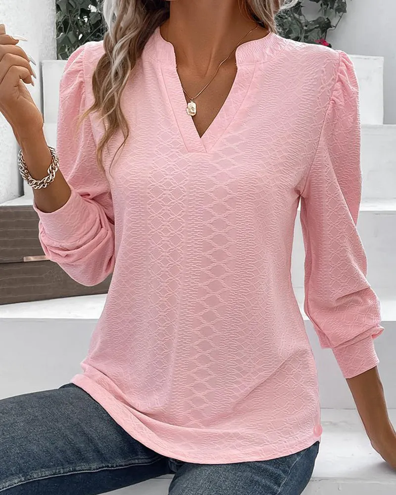 Elegant V-neck top