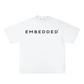 EMB CLASSIC SHIRT - White