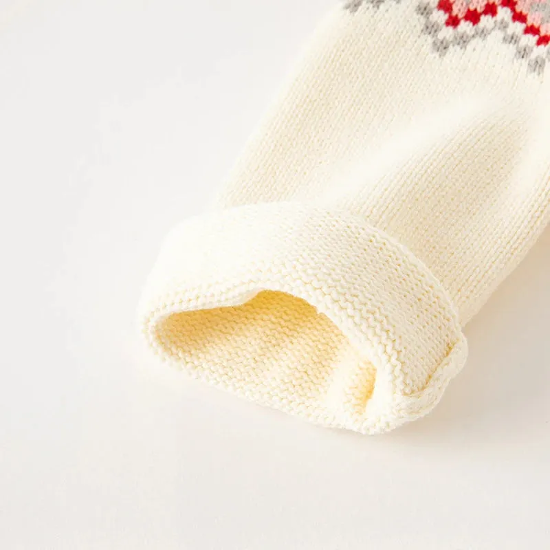 Fashionable Knitted Sweater for Girls