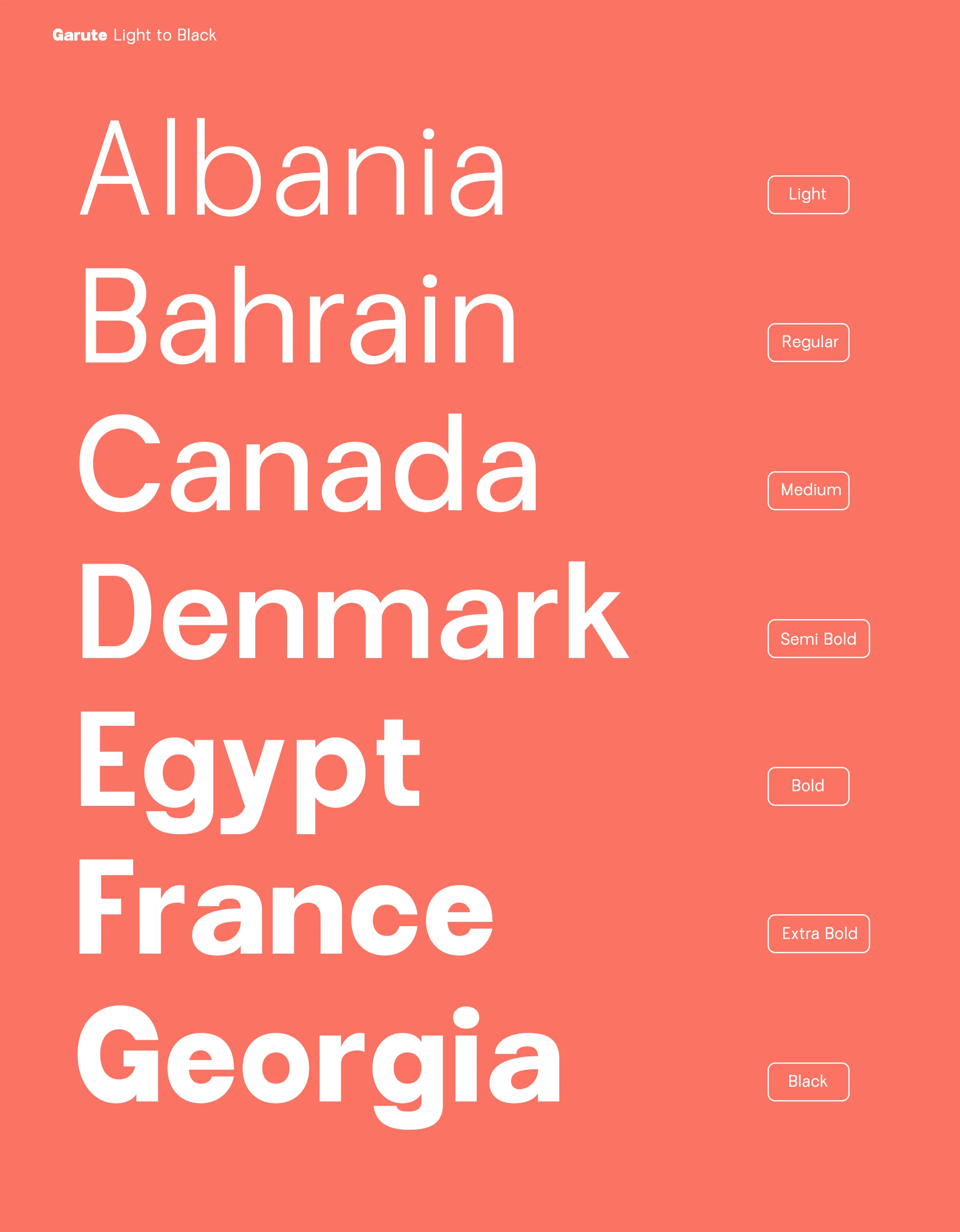 Garute - Free Variable Sans Serif Font