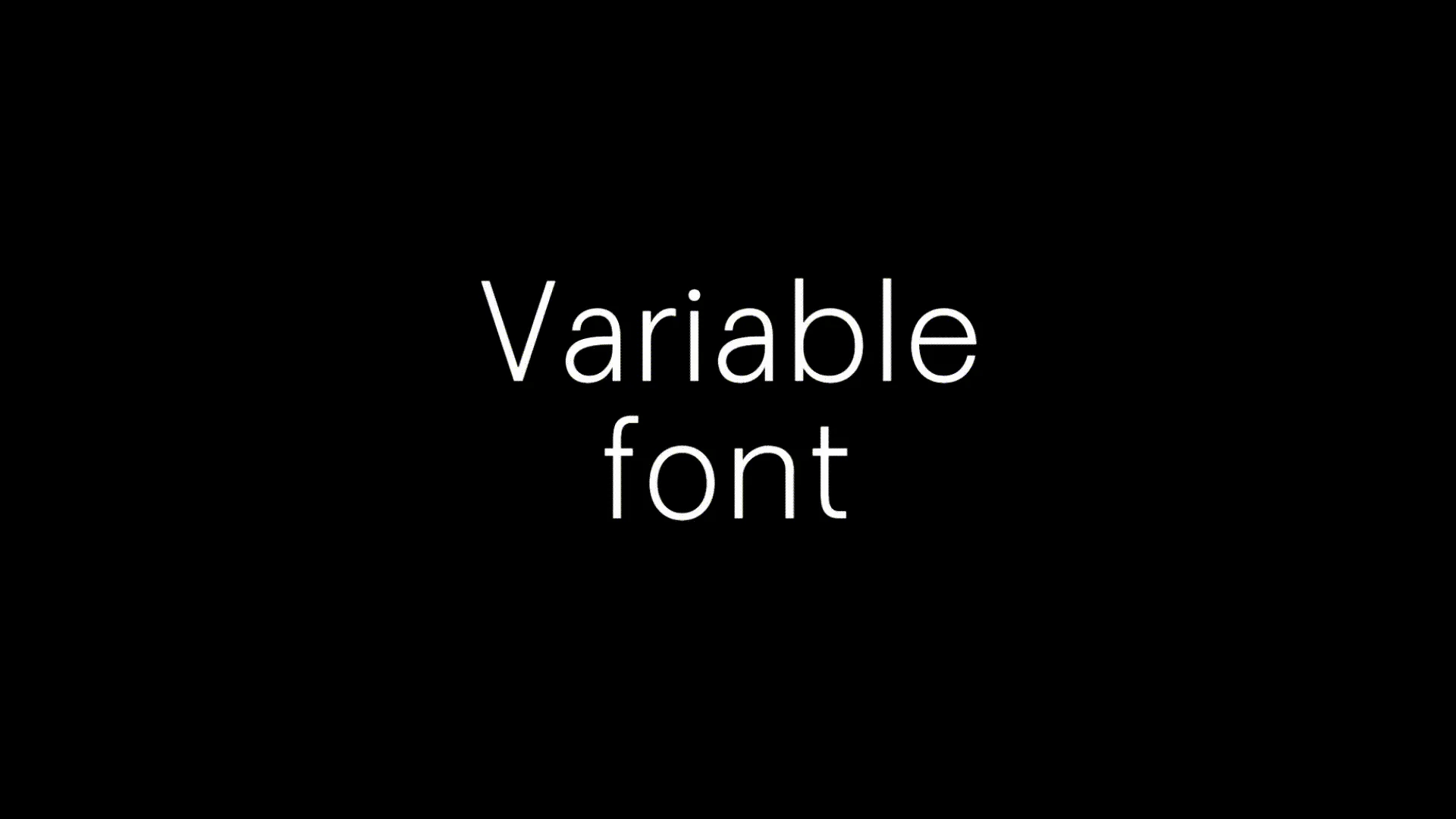 Garute - Free Variable Sans Serif Font