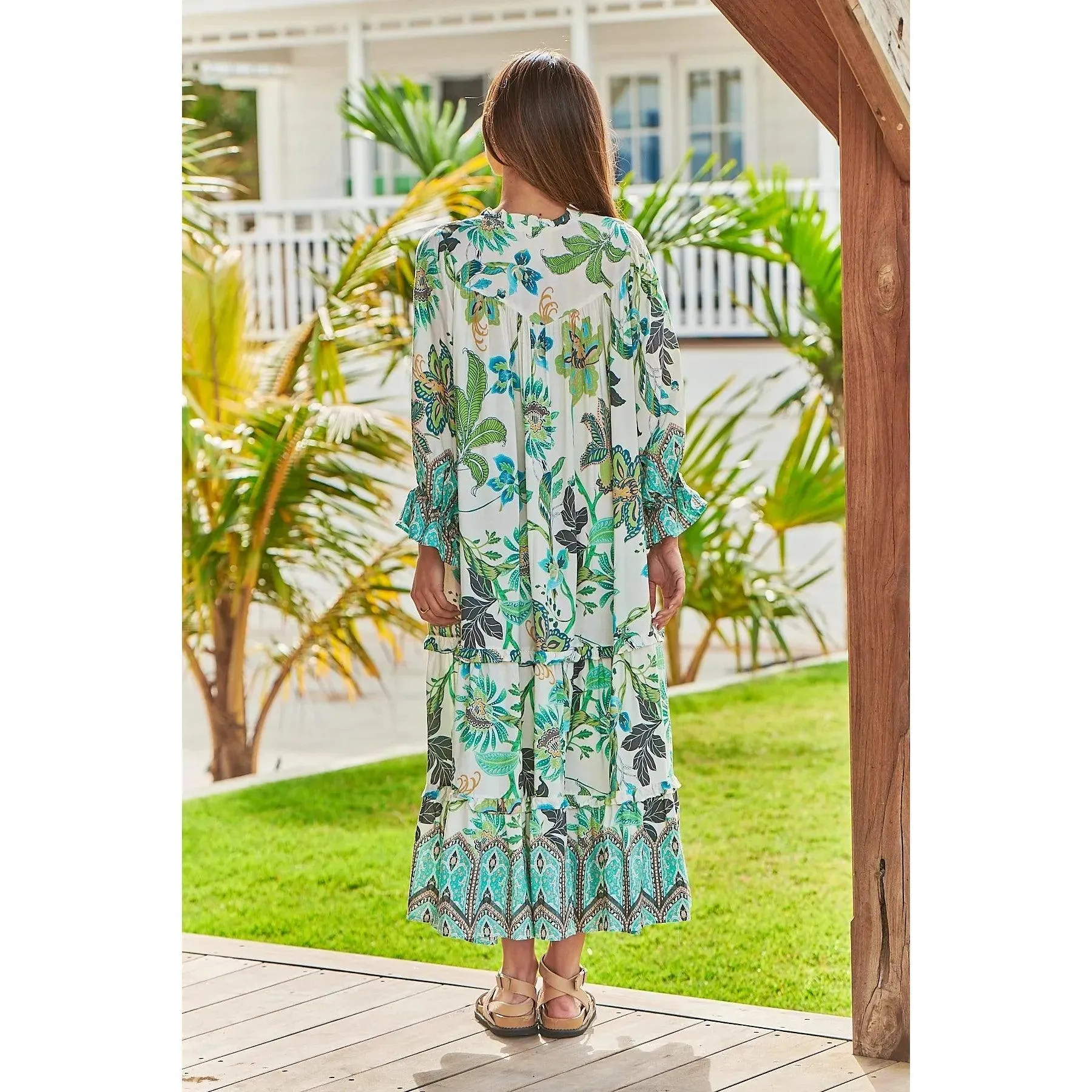 JAASE Utopia Print Briana Maxi Dress