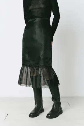Moulin Organza Peplum Skirt