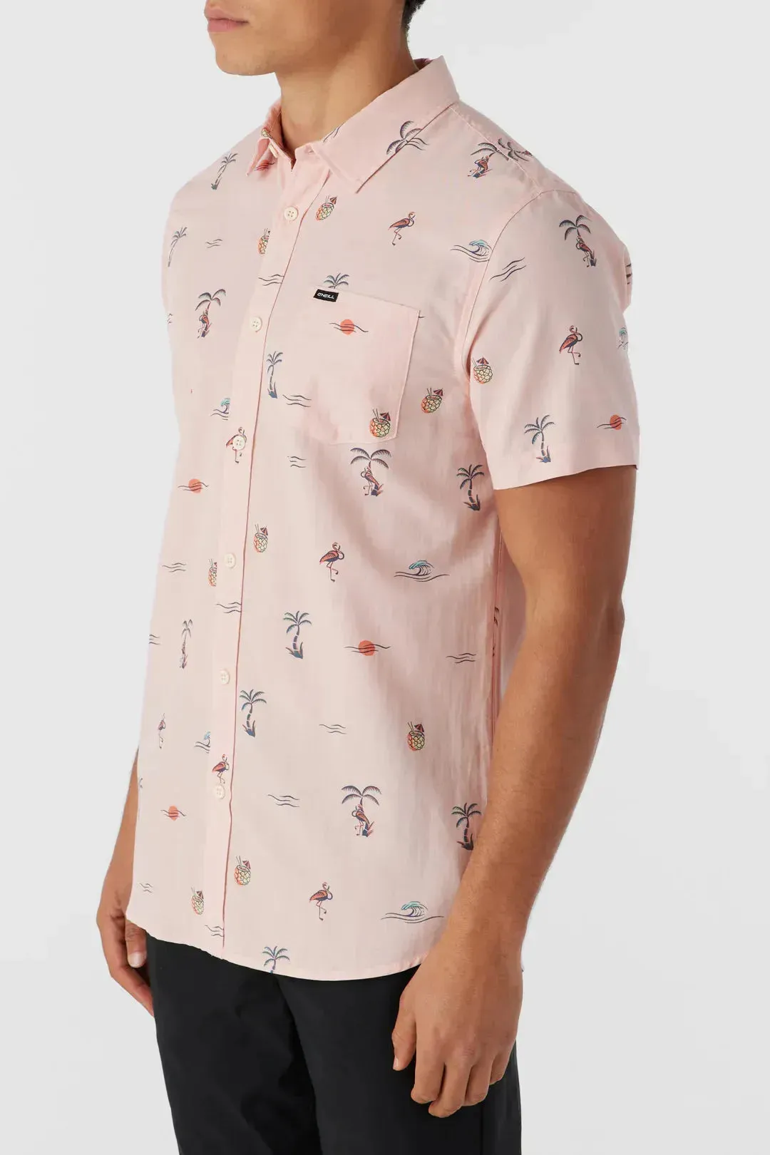 Oneill Men's Oasis Eco Ss Modern Button Up S