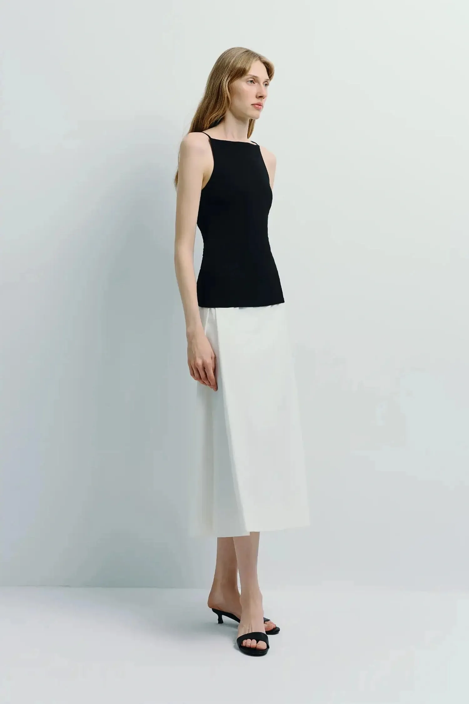 Orlans Pocket Pleat Skirt