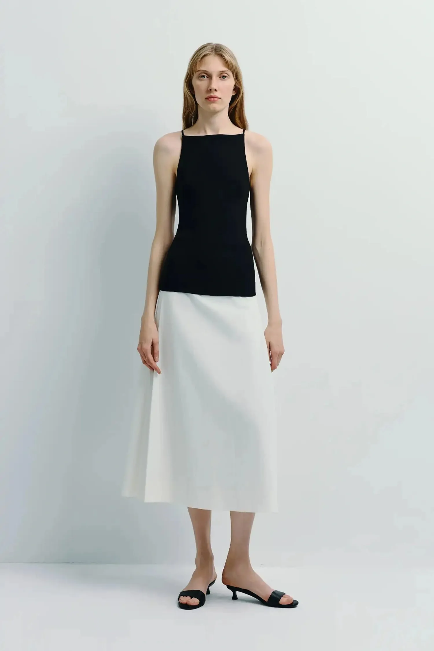 Orlans Pocket Pleat Skirt