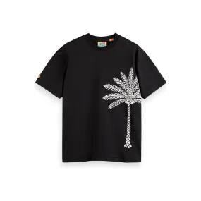Palm Tree Embroidery T-shirt