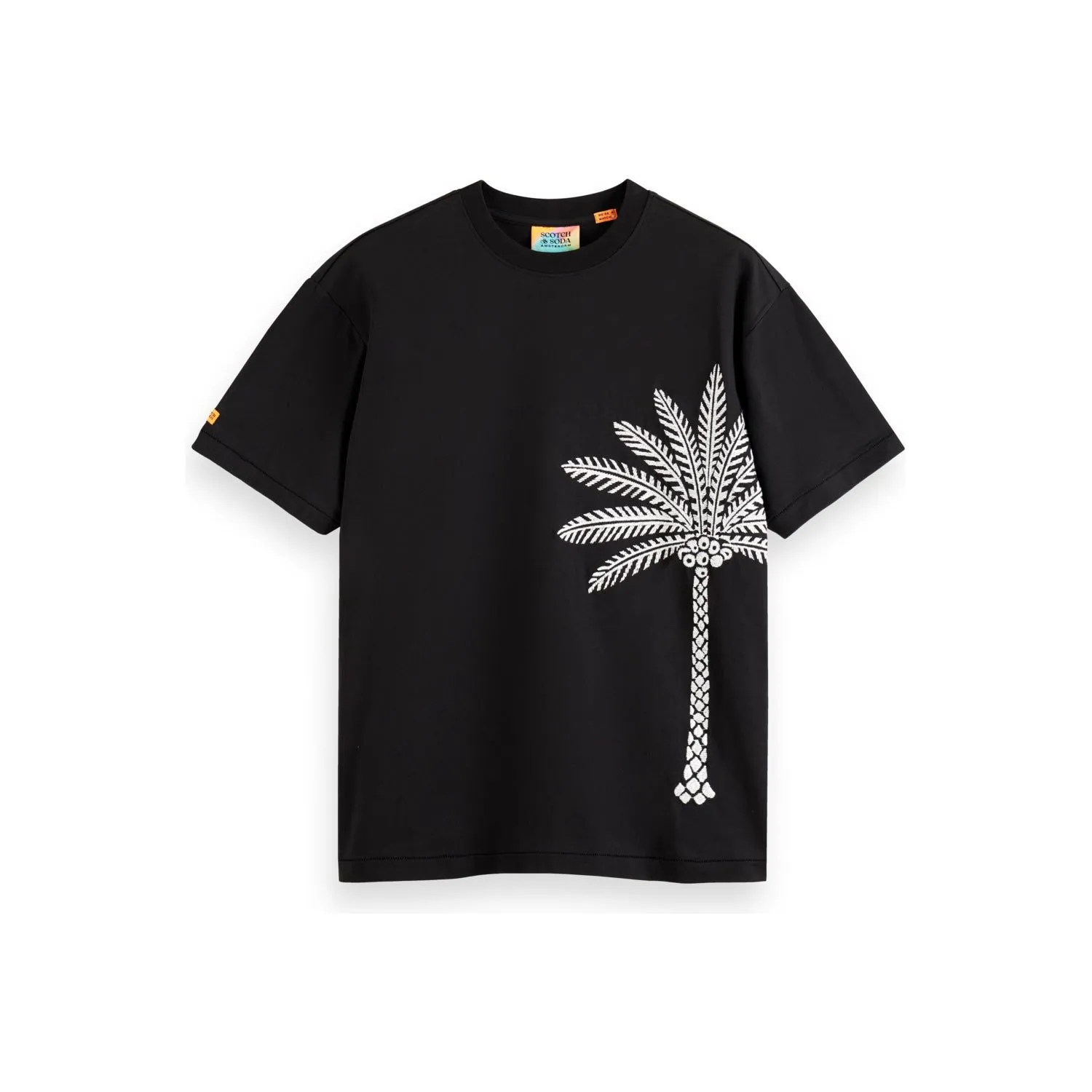 Palm Tree Embroidery T-shirt