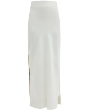 Panama Fluid Linen Skirt