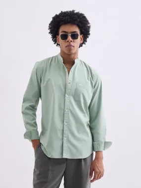 Pista Chinese Collar Slim Fit Shirt