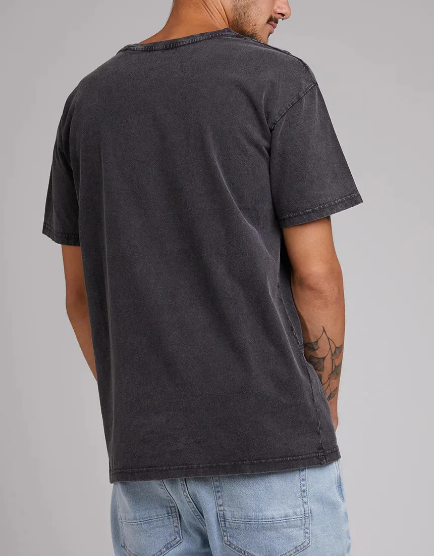 SILENT THEORY - Classic Tee - VINTAGE BLACK