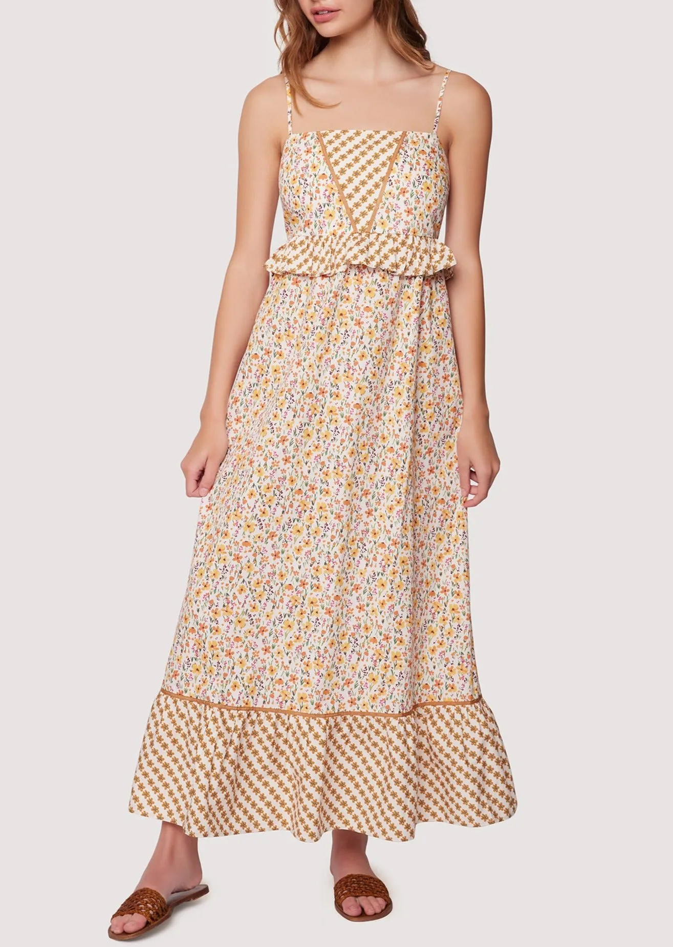 Spring Sunrise Maxi Dress