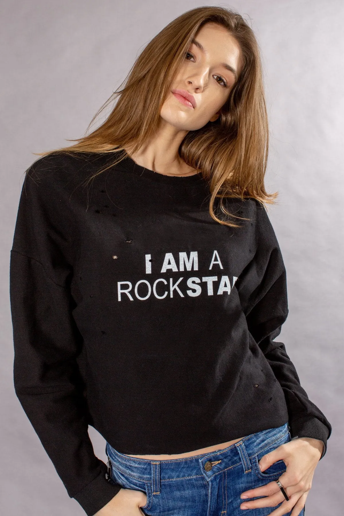 Stellan Vintage In Black Rock Star