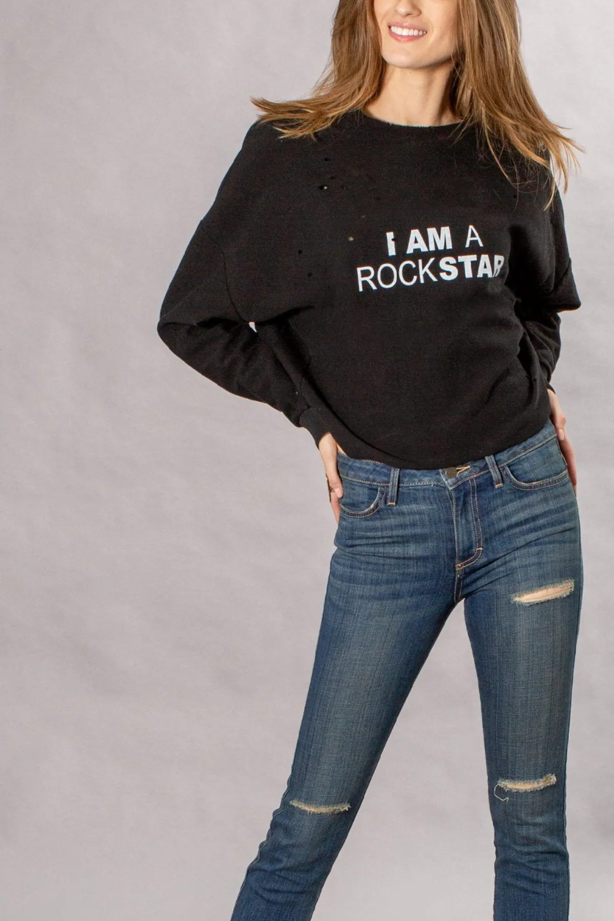 Stellan Vintage In Black Rock Star