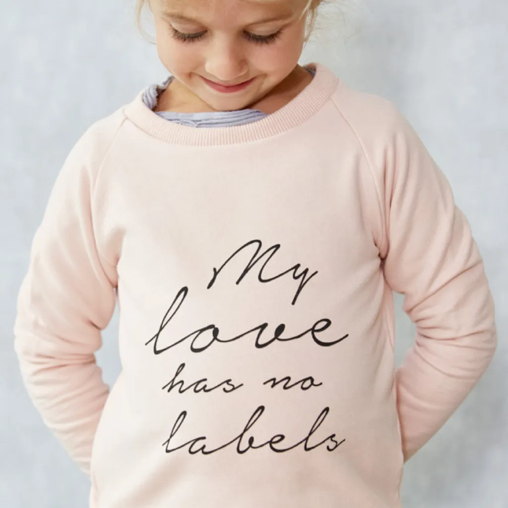 Sweater Caecilia Print Warm Grey / Taupe