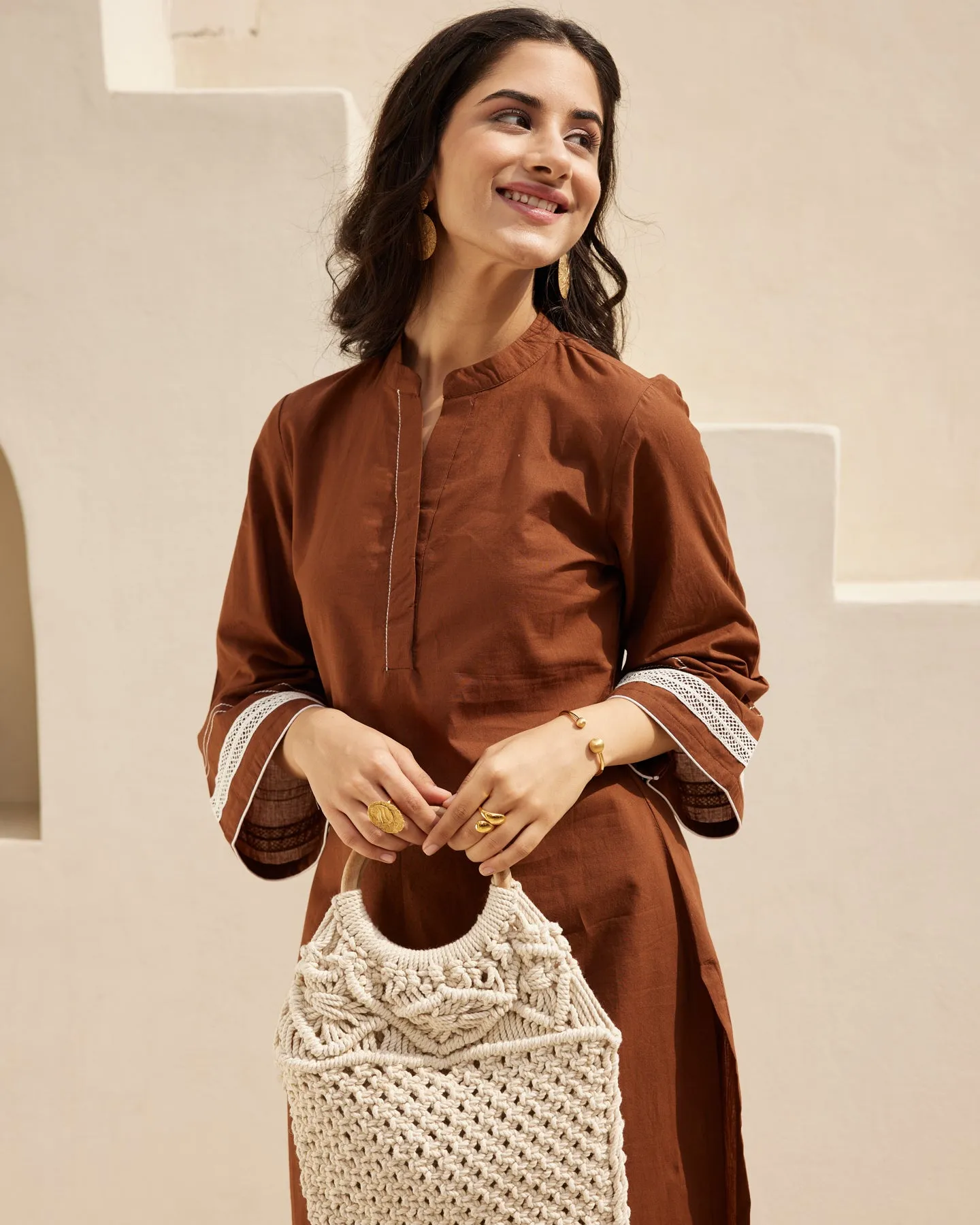 Timeless Brown Kurta Set