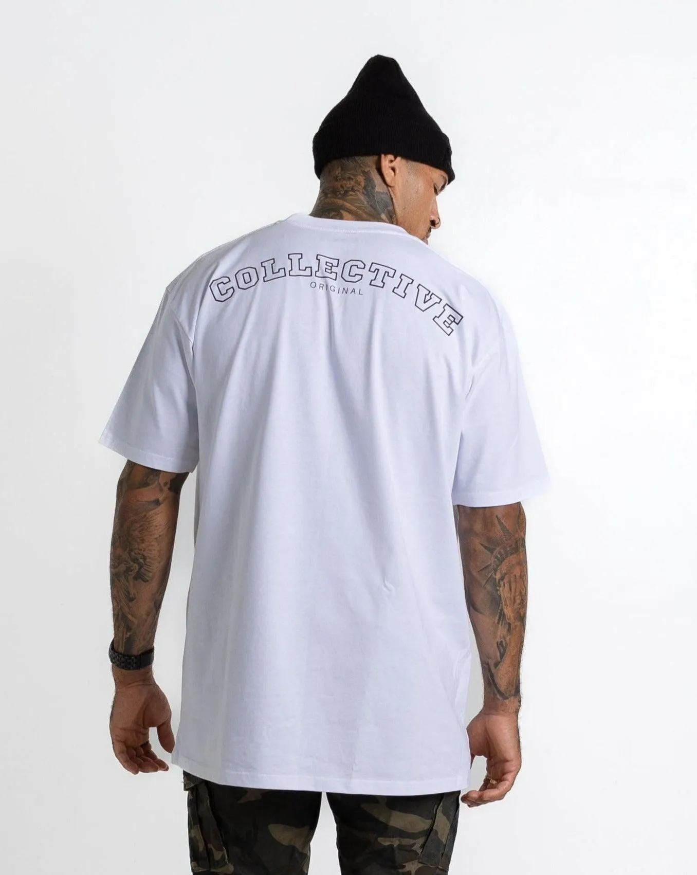 White Classic College T-Shirt
