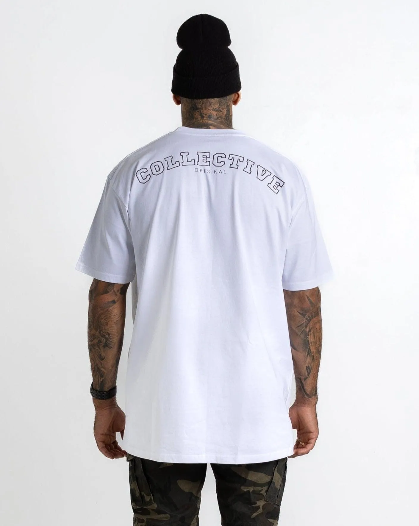White Classic College T-Shirt